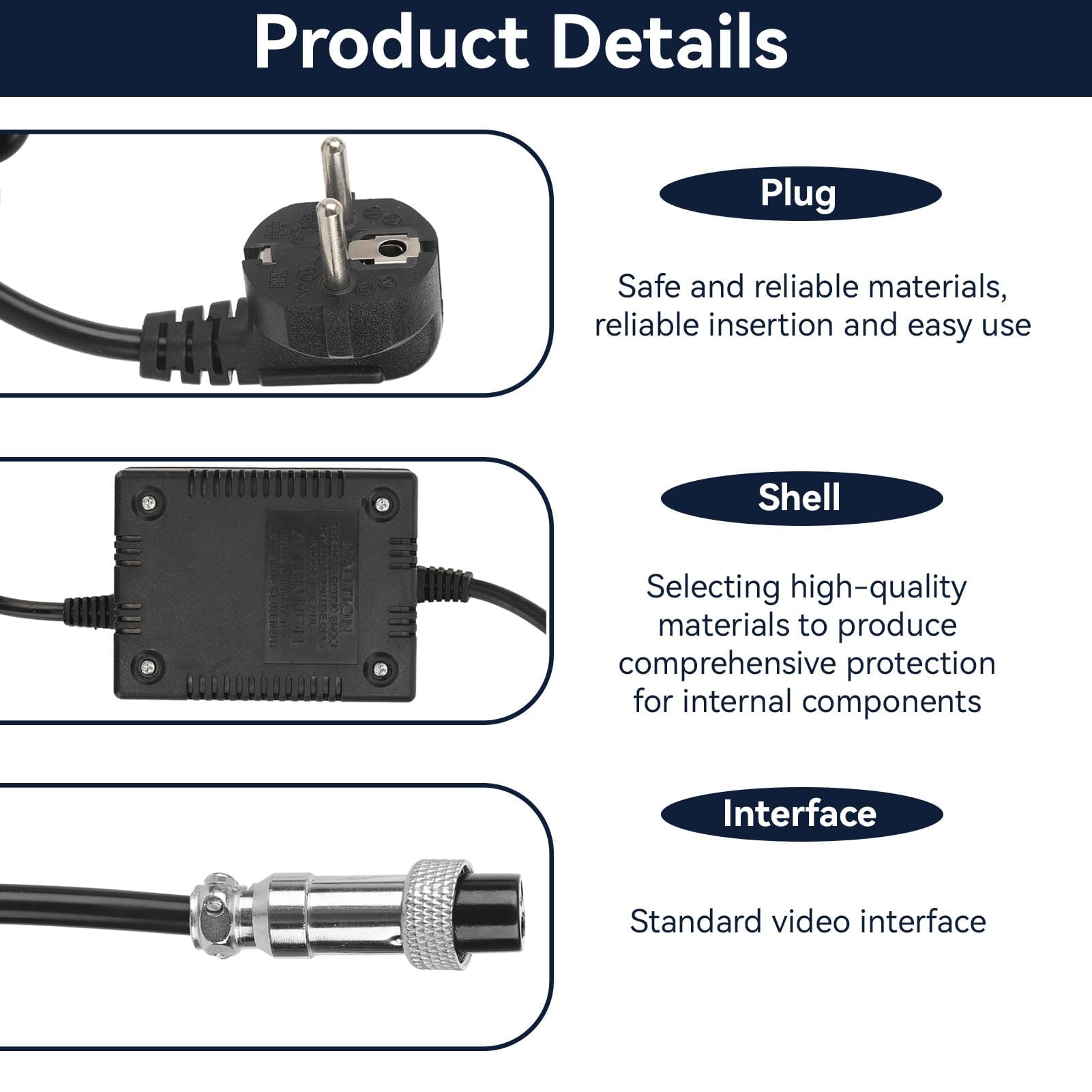 Alimentatore per Mixer, 18V 1.6A Adattatore CA per Console di Missaggio Accessori per Alimentazione del Mixer con Trasformatore per Console(spina UE 220V)