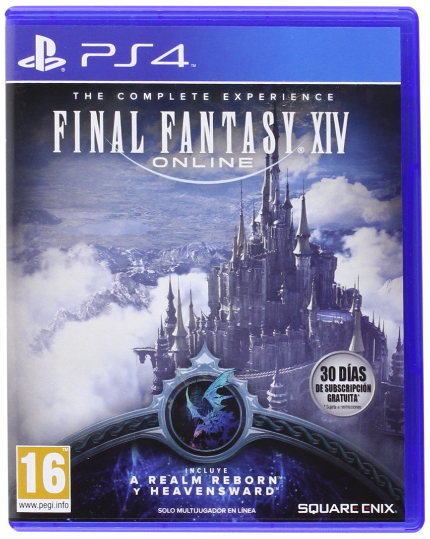 Carátula de Final Fantasy XIV Online The Complete Experience para PS4 (edición PAL España)
