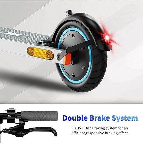 Miniatura 8 de QnQ Electric Scooter, Powerful 500W1500W Peak Motor, Max212835Miles Long Range, Top Speed 15.51922MPH, 8.5" 10'' Tires, E Scooter for Adults and