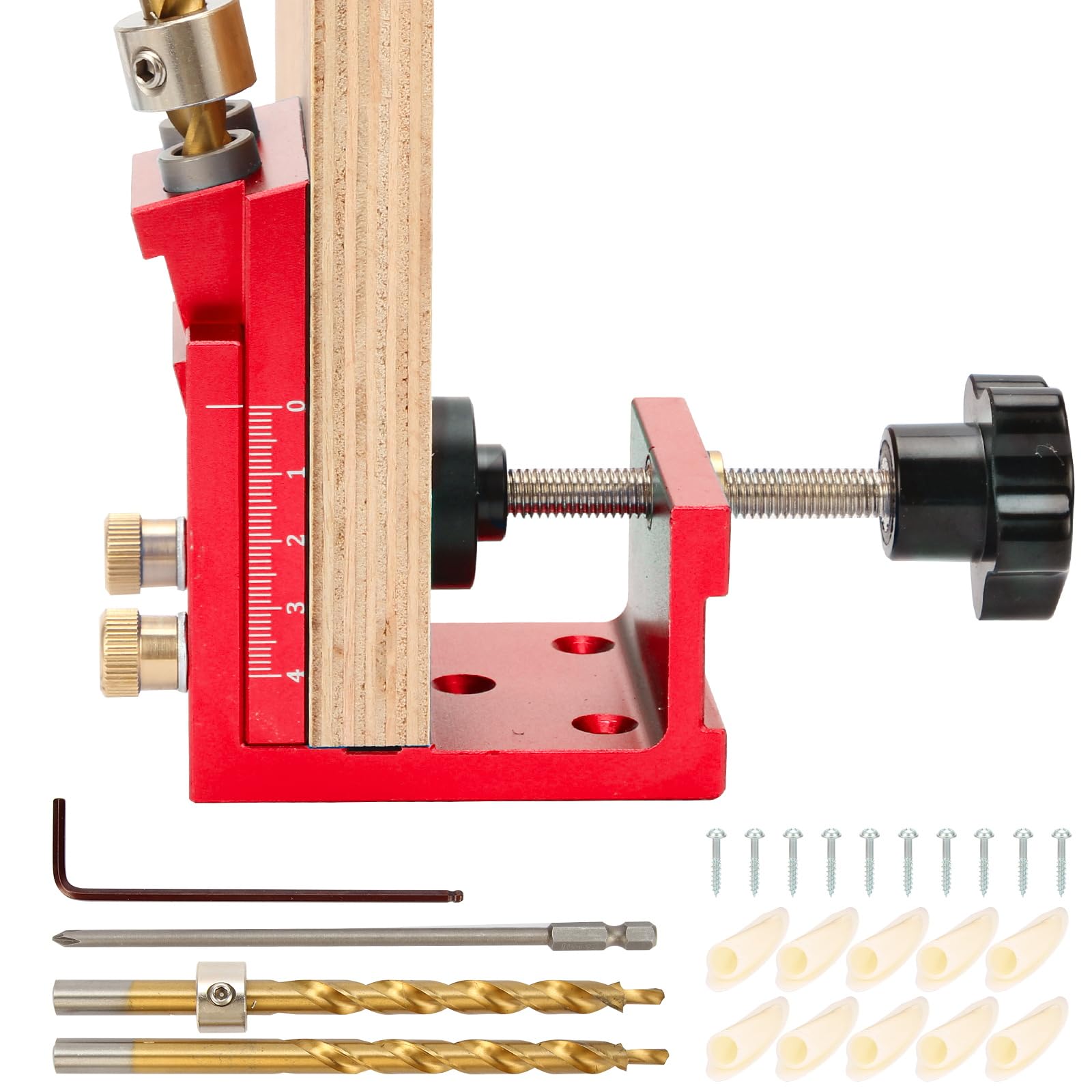 Guida Taglio Cerchi Per Legno - Maschera Per Fori Precisi Con Fresa, Per Altoparlanti O Lavorazioni - Foto 11