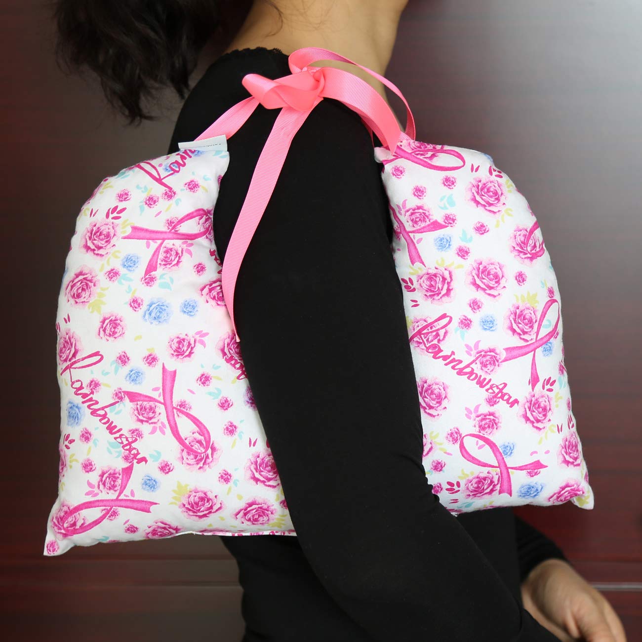 Rainbowstar Almohada Para Axilas Para Mastectomía Con Bolsillo Para Paquete Caliente O Frío, Cáncer De Mama, Linfedema De Axila, Lumpectomía, Cirugía, Curación De Heridas, Protector De Recuperación