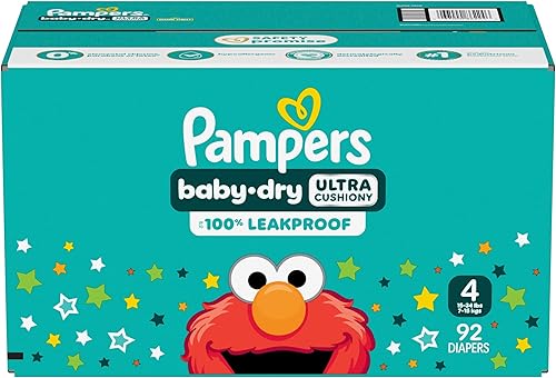 Miniatura 15 de Pampers Pañales - Baby Dry - Tamaño 4, 92 unidades, pañal desechable absorbente para bebés (el embalaje puede variar)