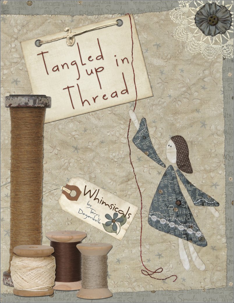 Tangled up in Thread: Terri Degenkolb: Amazon.com: Books