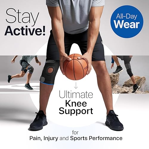 Miniatura 5 de Rodillera para mujeres y hombres  Rodillera de compresión para desgarro de menisco, ACL, alivio del dolor de artritis, almohadilla de rótula y