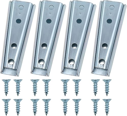 4 juegos de conectores de muebles que se entrelazan con el soporte del conector del sofá de fijación de los pernos seccionales del sofá, accesorios