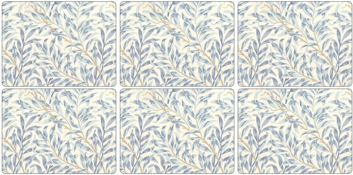 Portmeirion Home & Gifts Pimpernel Lunchtime Placemats, Set of 6, 30.5
