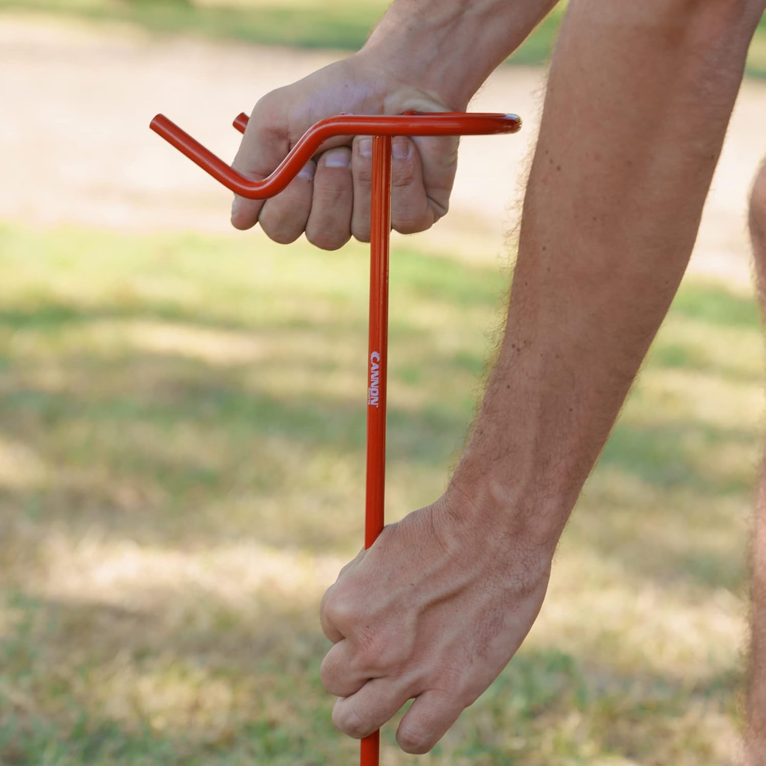 Cannon Sports Archery Ground Quiver Holds Bow and Arrows - 24 Inches High Steel Archery Bow and Arrow Holder– Easy to Install Lightweight Portable Design Arrow Stand
