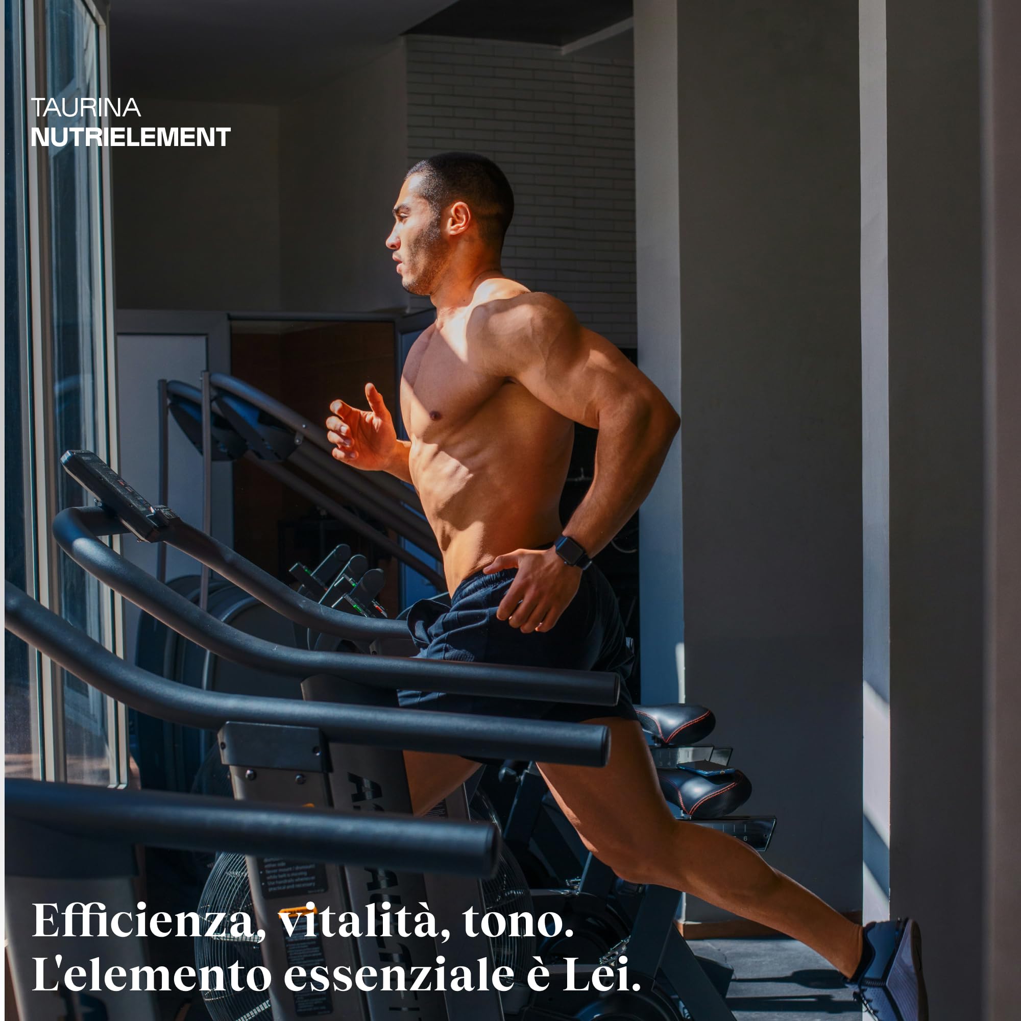 Taurina pura al 100% | Prestazioni atletiche - Miglioramento del sonno - Taurina vegetale - Non OGM - Benessere e Sport | Nutrimuscle | 120 capsule