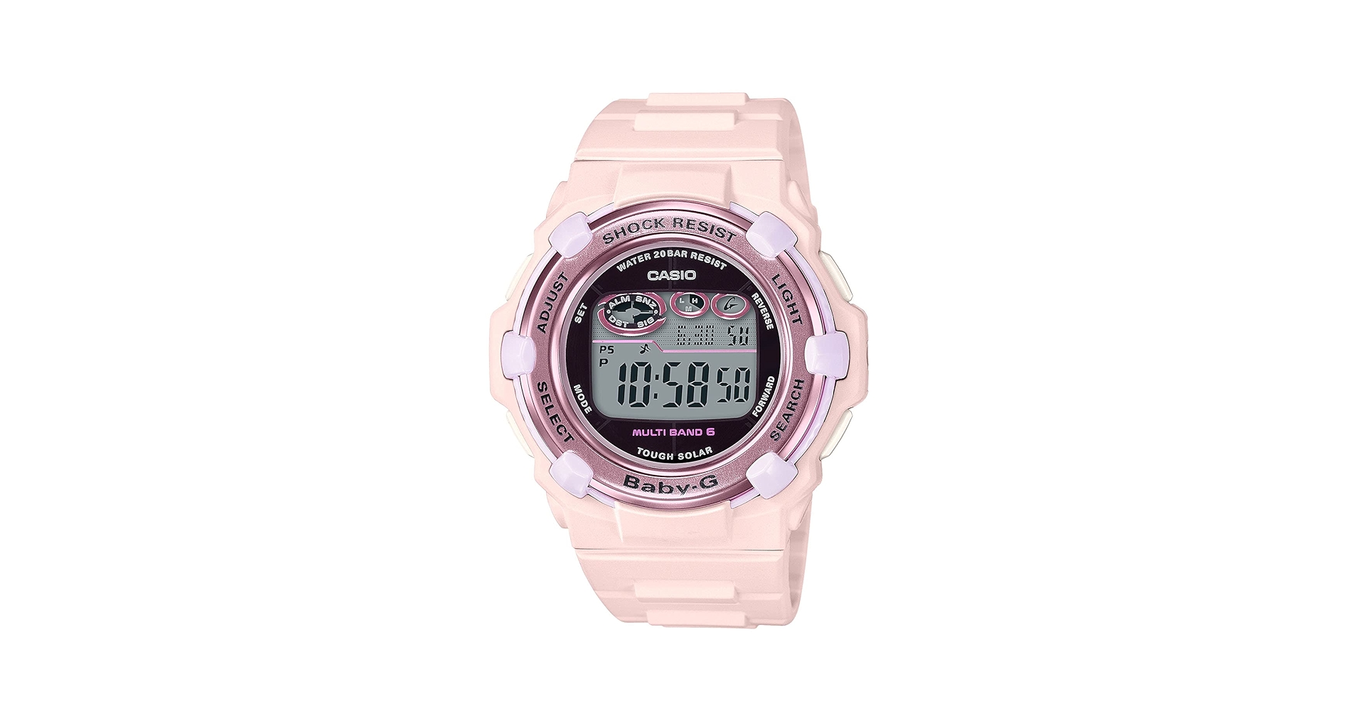 CASIO Baby-G BGR-3000UCB-4JF ピンク Amazon.com: Casio] Watch Baby-G Radio Solar 2021 Model BGR