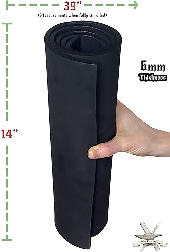 Miniatura 32 de The Foamory - Laminas de espuma de EVA de alta densidad para cosplay y manualidades, 14 x 39 pulgadas, 5/64 pulgadas de grosor