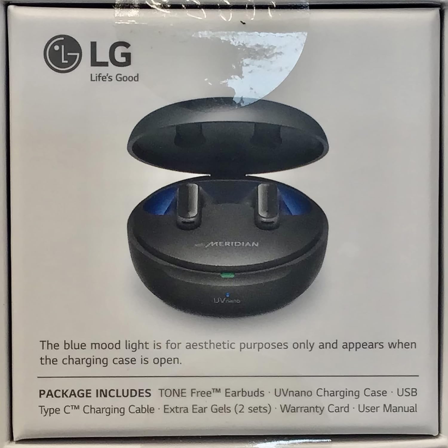 lg tone free fp8 enhanced active noise cancelling true wireless bluetooth earbuds with meridian sound uvnano kills 99 9 of bacteria on speaker mesh