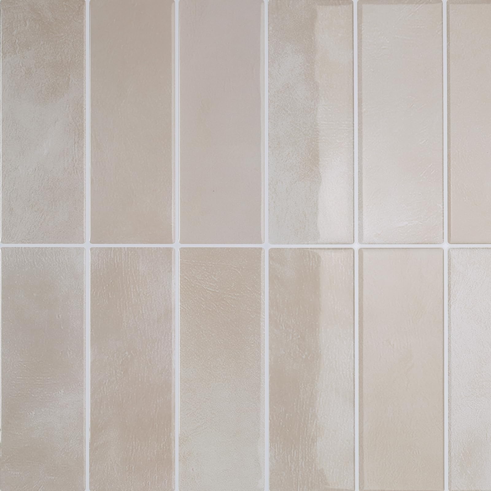 CRE8TIVE Marble Tile Stickers Beige Peel And Stick Wall Tiles 16
