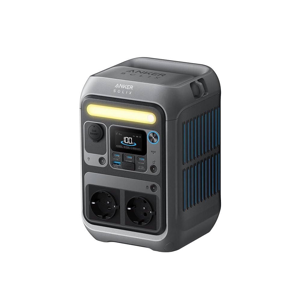 Anker SOLIX C300 ポータブル電源 268Wh 300W Anker SOLIX C300 centrale elettrica portatile, batteria