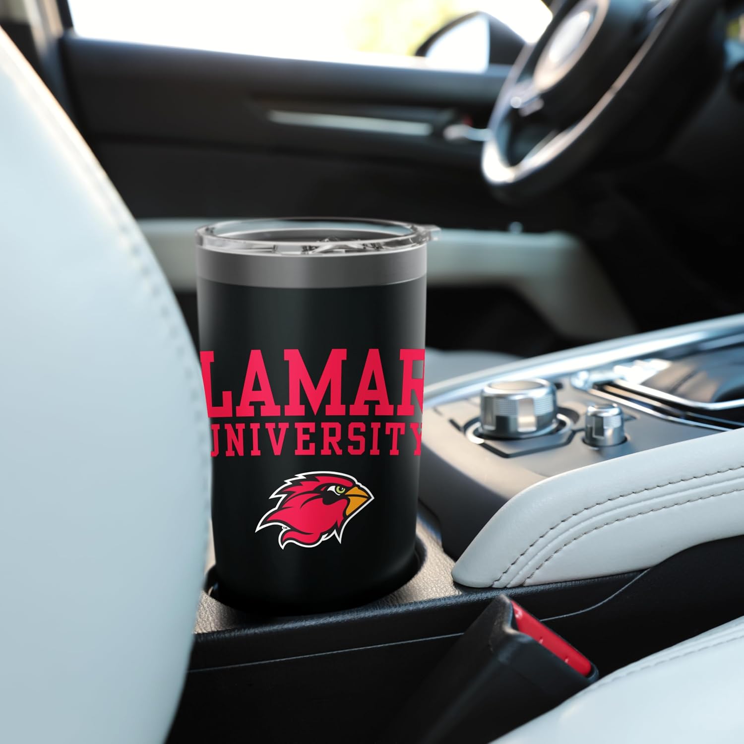 Lamar Cardinals | Official NCAA Merch | NCAFLMR01 Stainless Steel Insulated Tumbler