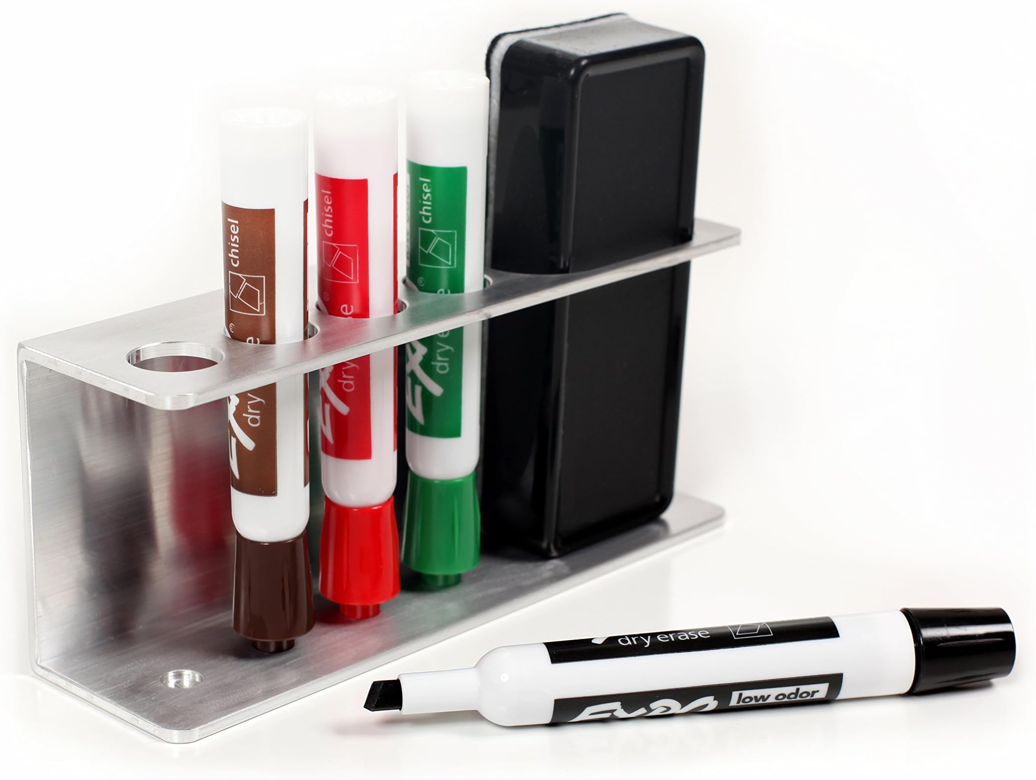 Marker holder tray for whiteboards
