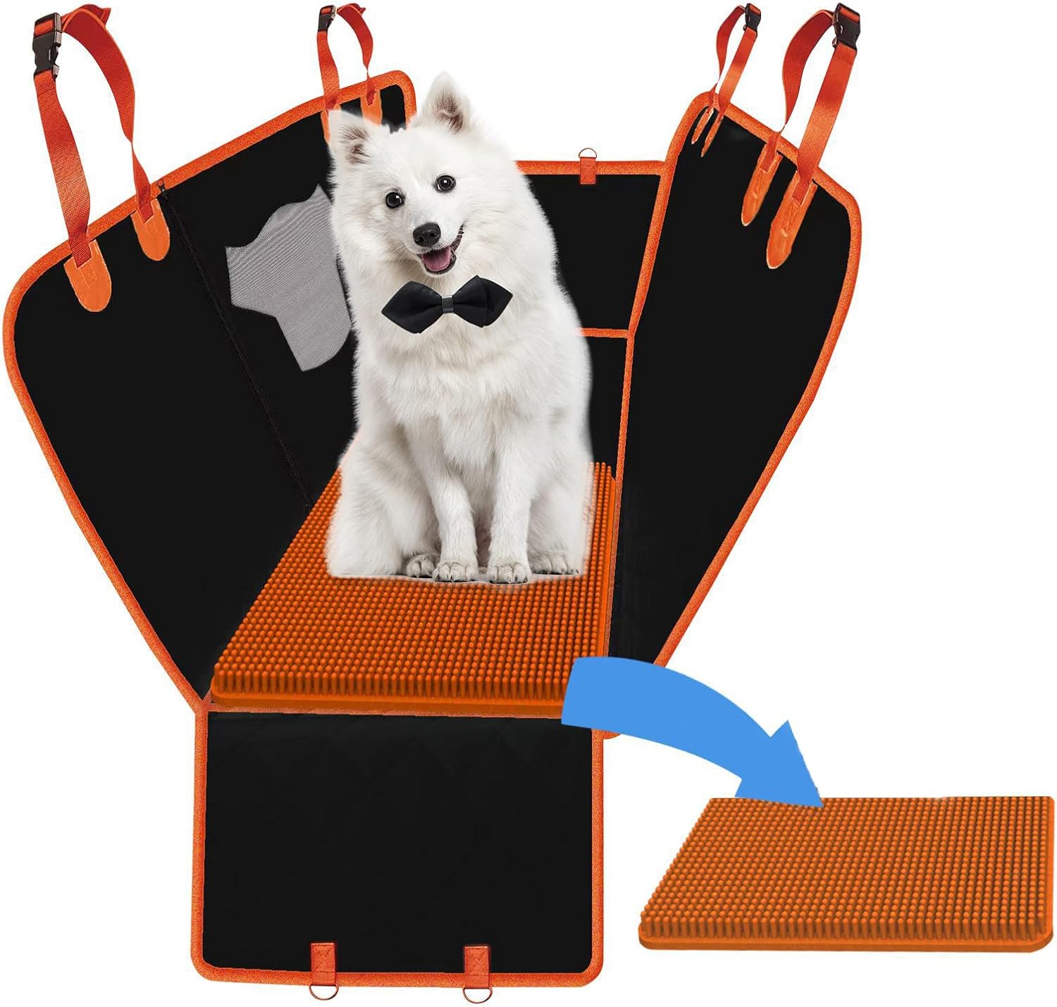 Resszo Car Seat Cover for Dogs, Waterproof & Scratch Proof & Nonslip