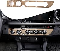 Vista 16 de Lcojicep Cubierta de panel de botón de aire acondicionado, accesorios de automóvil compatibles con Tacoma 2016-2020