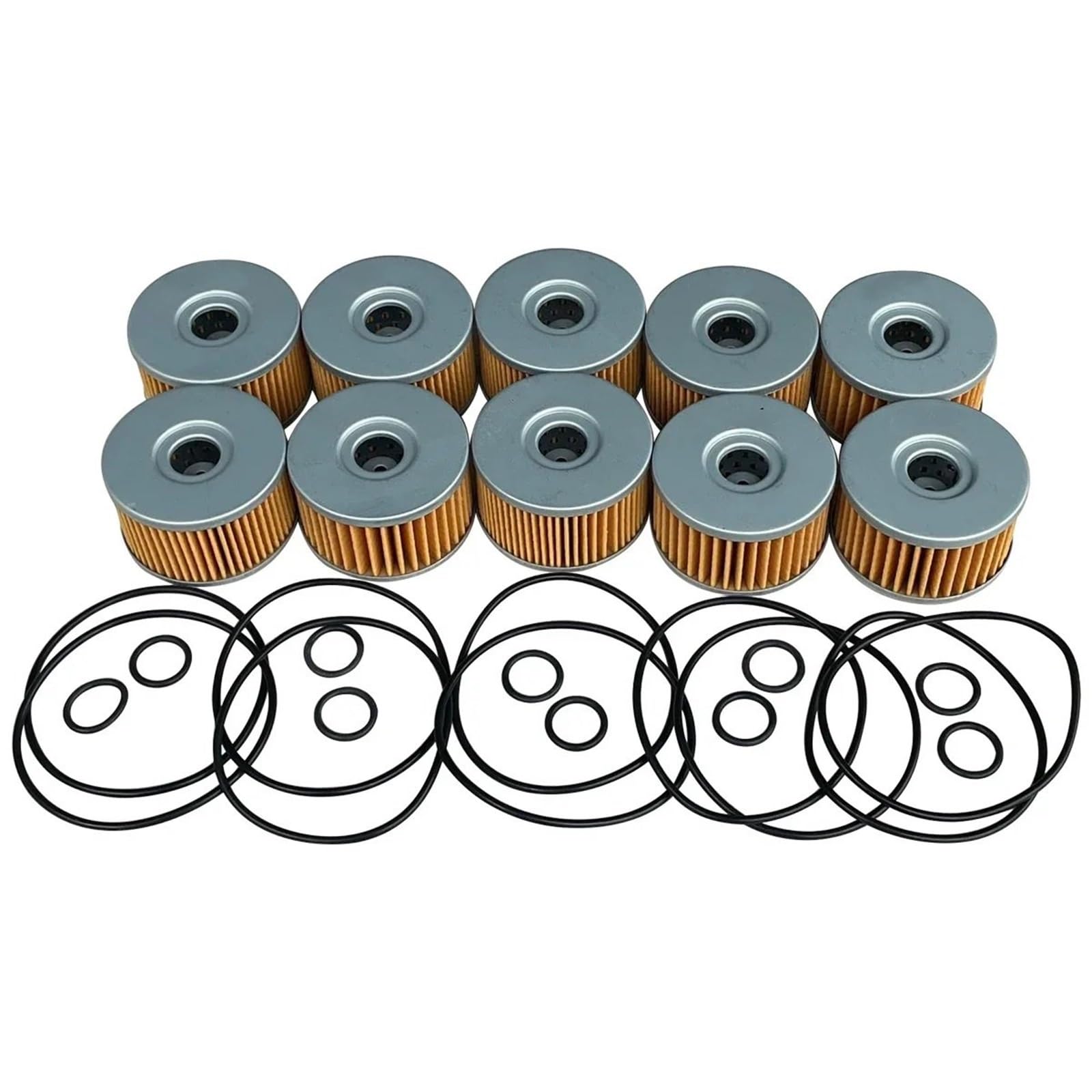Motocyklowe Filtr Filtr oleju motocyklowego pasuje do Suzuki DR650 90-24 DS650 92-93 LS650 Savage 86-09 S40 Boulevard 05-19 Filtr oleju(10pcs)