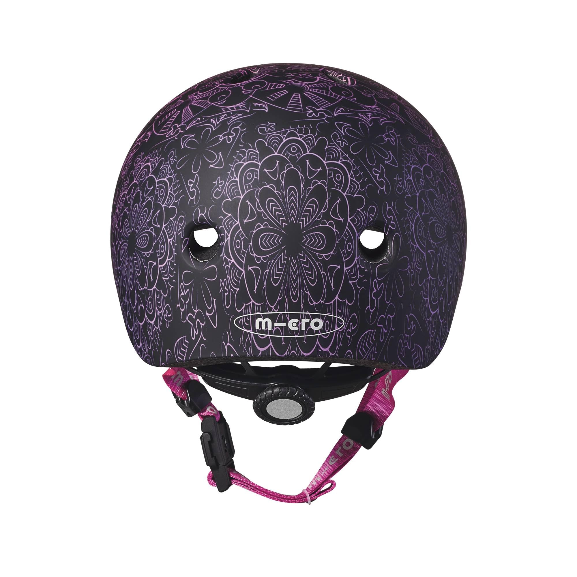 Micro® | Casco Infantil para Patinete o Bicicleta | Luz Trasera de Seguridad 3 Posiciones | Ultraligero 250 Gramos | Cierre Magnético | Niños y Niñas