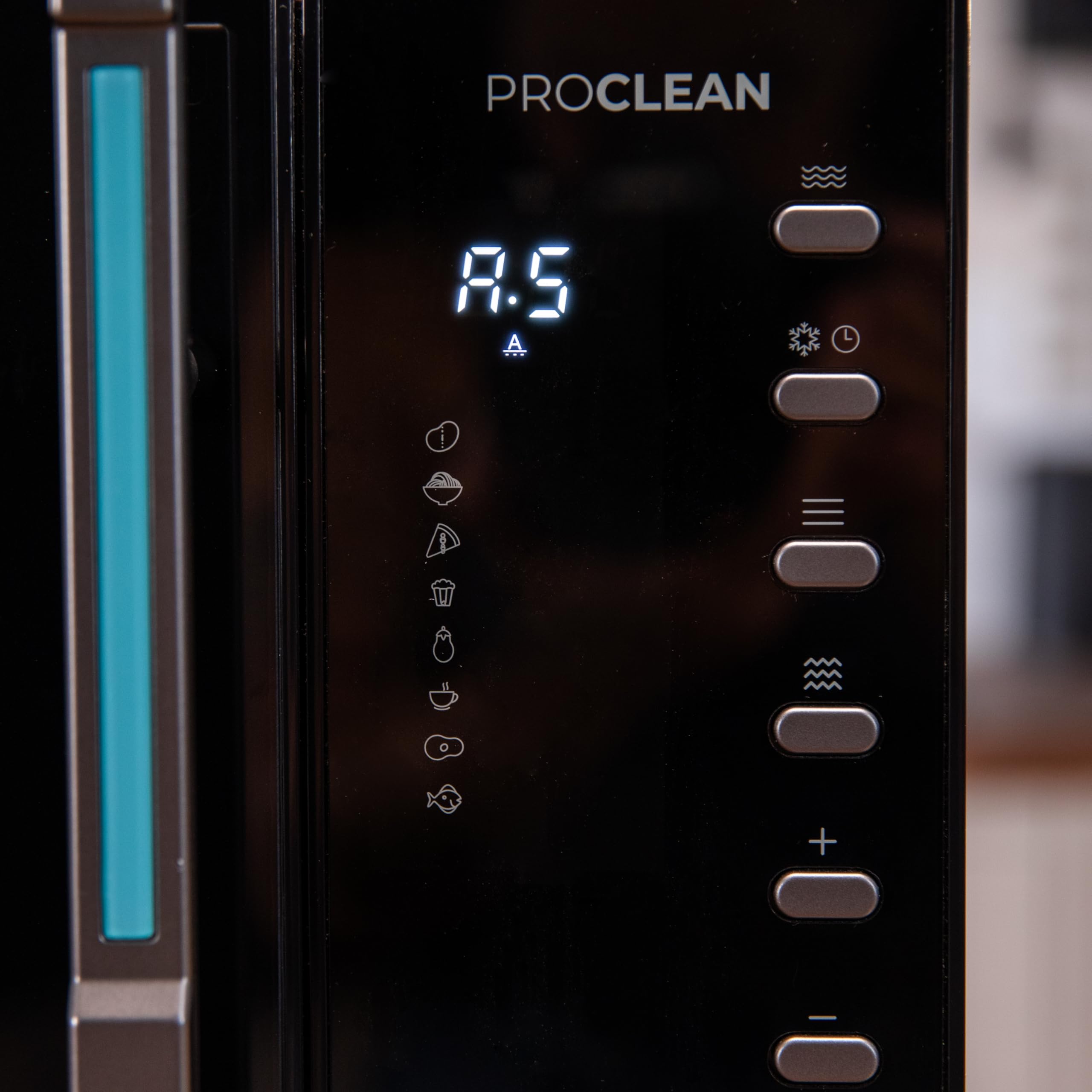 Cecotec Microonde digitale con griglia da 23 l Proclean 5130. 800 W e 1000 W Grill, cottura uniforme, 5 livelli di potenza, funzione scongelata, timer 60 min, piatto girevole 285 mm