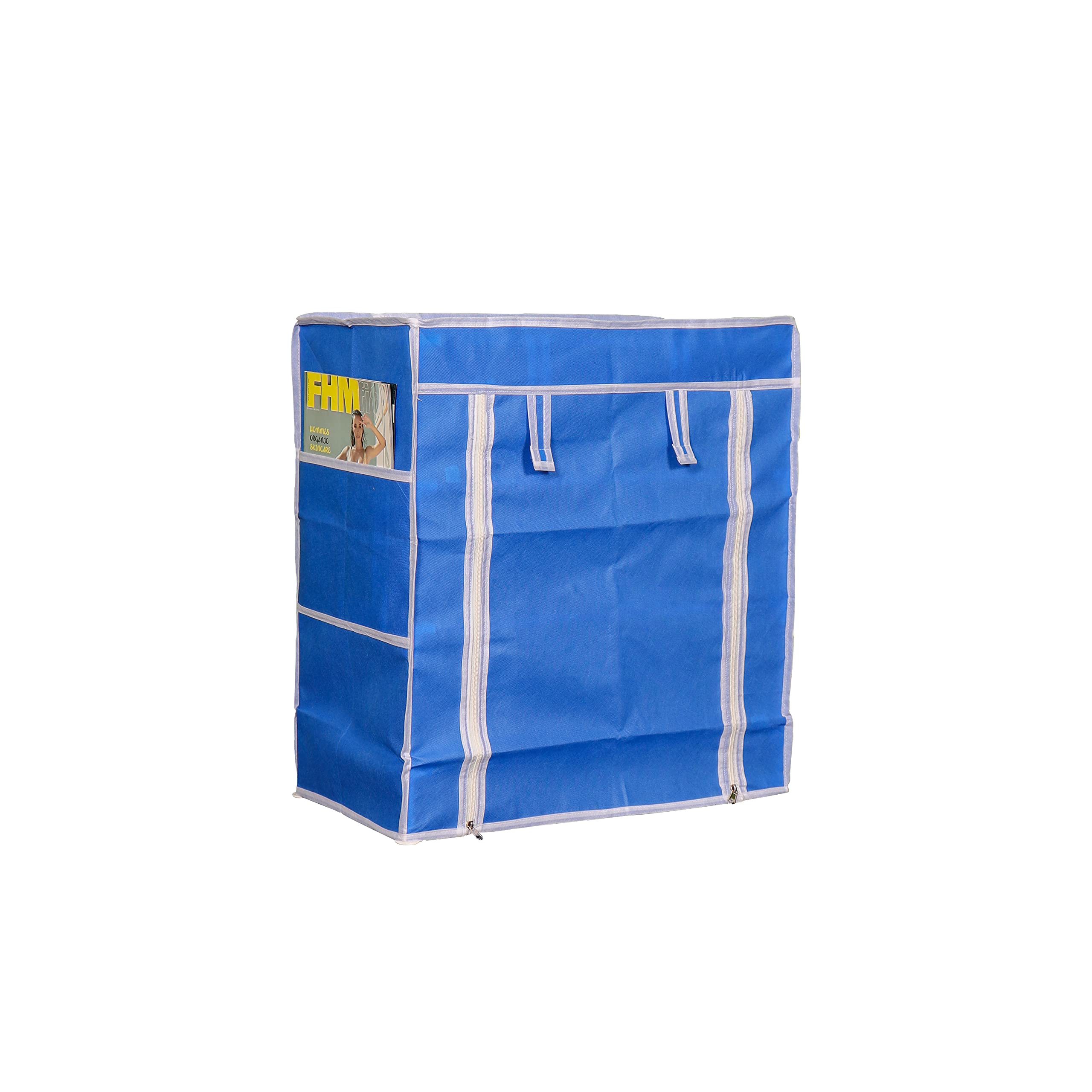 PARASNATH Utility 3-4 Shoe Rack (Blue Colour) Mild Steel Shoe Rack/Shelve Shoe Stand - Made in India