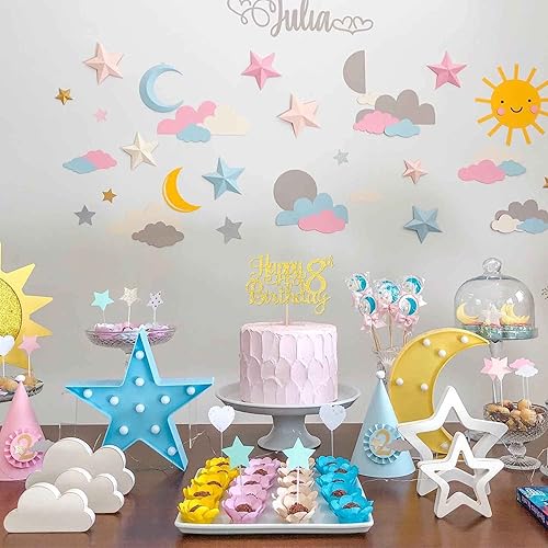 Miniatura 5 de 1 pieza de decoración para pastel de cumpleaños 8 con purpurina dorada y alegría a 8 años, número 8, fabulosa decoración de pasteles para cumpleaños