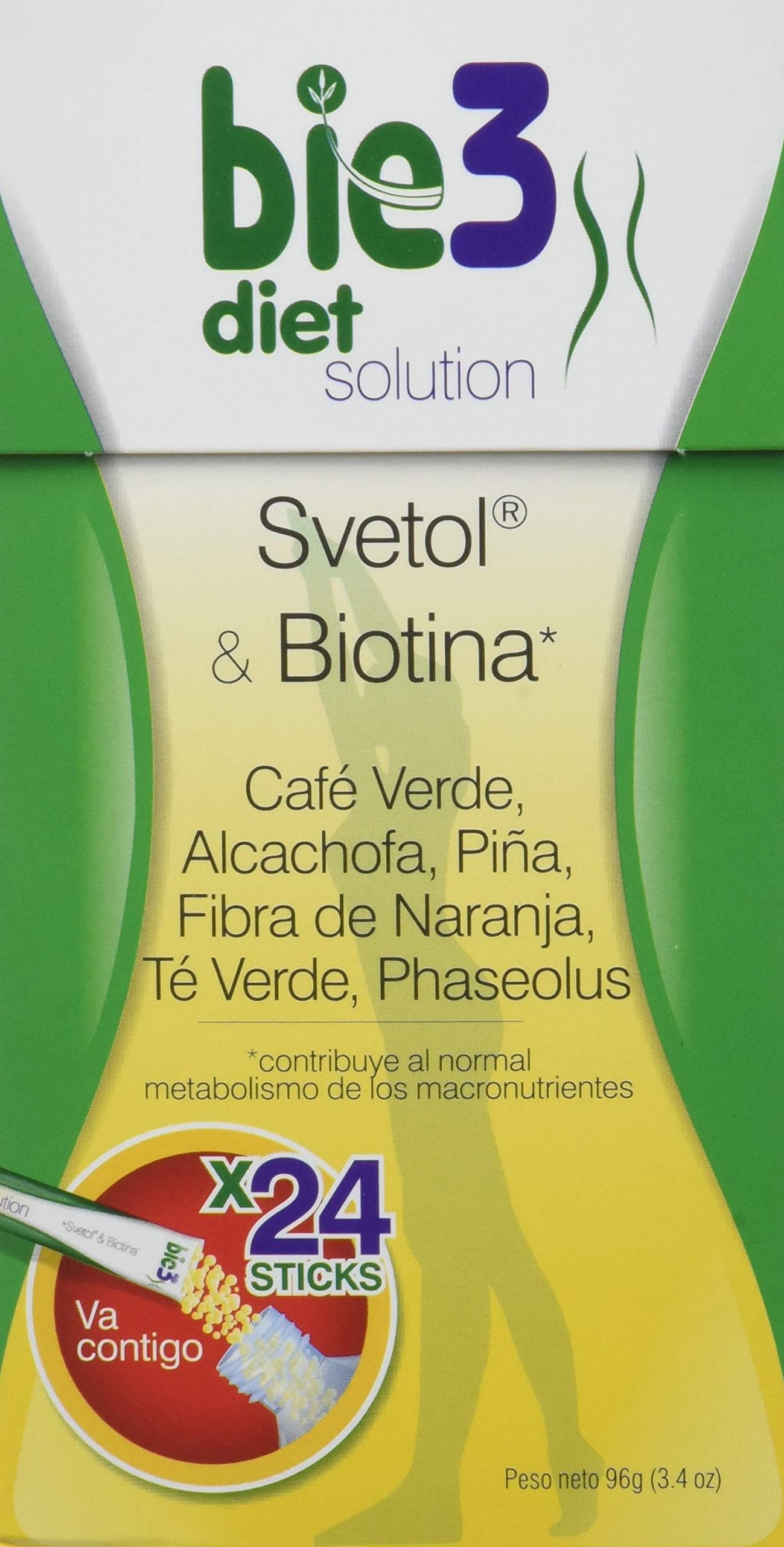 bio3Diet Solution - Water-Soluble Sticks - Weight Care Aid - 24 Sticks