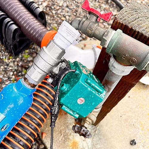 Miniatura 7 de DN15 - Válvula de agua inteligente de 12 pulgada, temporizadores de manguera Zigbee para riego, temporizador de grifo con control remoto para