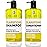 Clarifying Shampoo and Conditioner Set - Sulfate Free Hair Care Products for Women and Men - Build Up Remover for Curly, Straight, Color Treated, Oily and Black Hair - Hydrating Dry Split Ends Formula