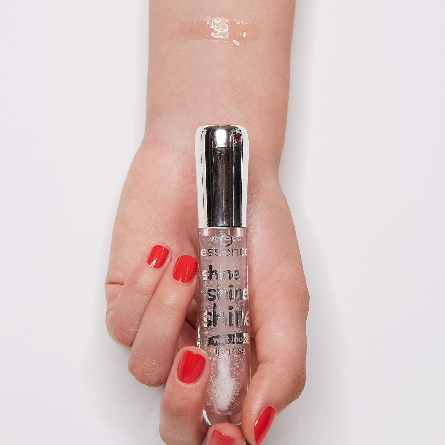 essence | 3-Pack Shine Shine Shine Lipgloss, Clear | High-Shine, Lightweight & Moisturizing Vegan Formula | Gluten Free & Paraben Free | Cruelty Free : Beauty & Personal Care