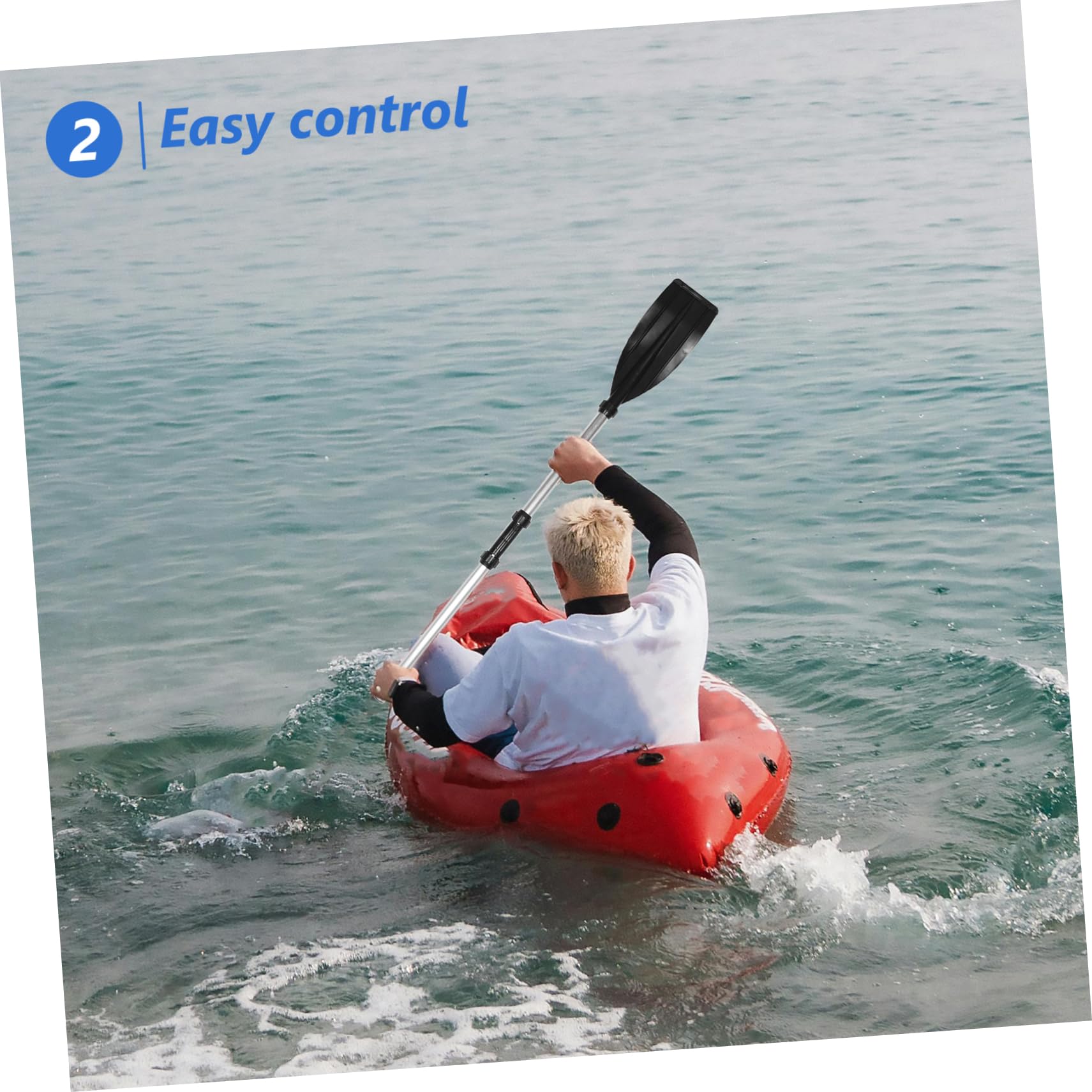 Abaodam Flusspaddel Und Bootsruder Ersatz-kajakpaddel Für Angeln Kanu-ruder Und Ruder Paddel Für Paddleboard Schlauchpaddel Für Flüsse Robustes Kajakpaddel Für Paddleboards