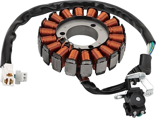 GOOFIT Magneto Stator 18 Bobina de repuesto para YZF R25 YZF250 A R25 2020 YZF R3 YZF320 A R3 2019 2020 2021 MTN250 A MT25 MT 25 2020 2021 MTN250