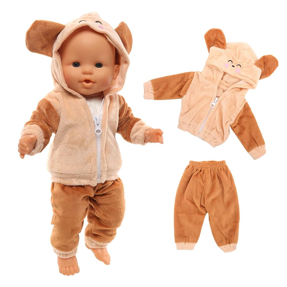 14 Styles Plush Doll Clothes Accessories For 43 Cm Born Baby Clothes 18
