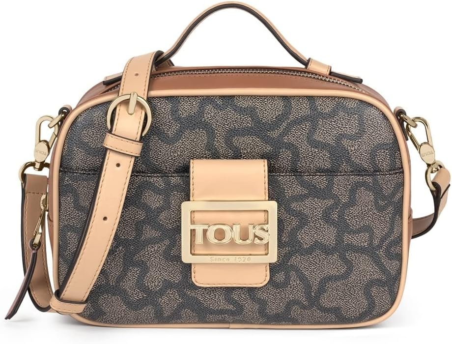 TOUS Women's Crossbody Track-Reporter K ICON, Multi-Black, Grande, Multi-black, L