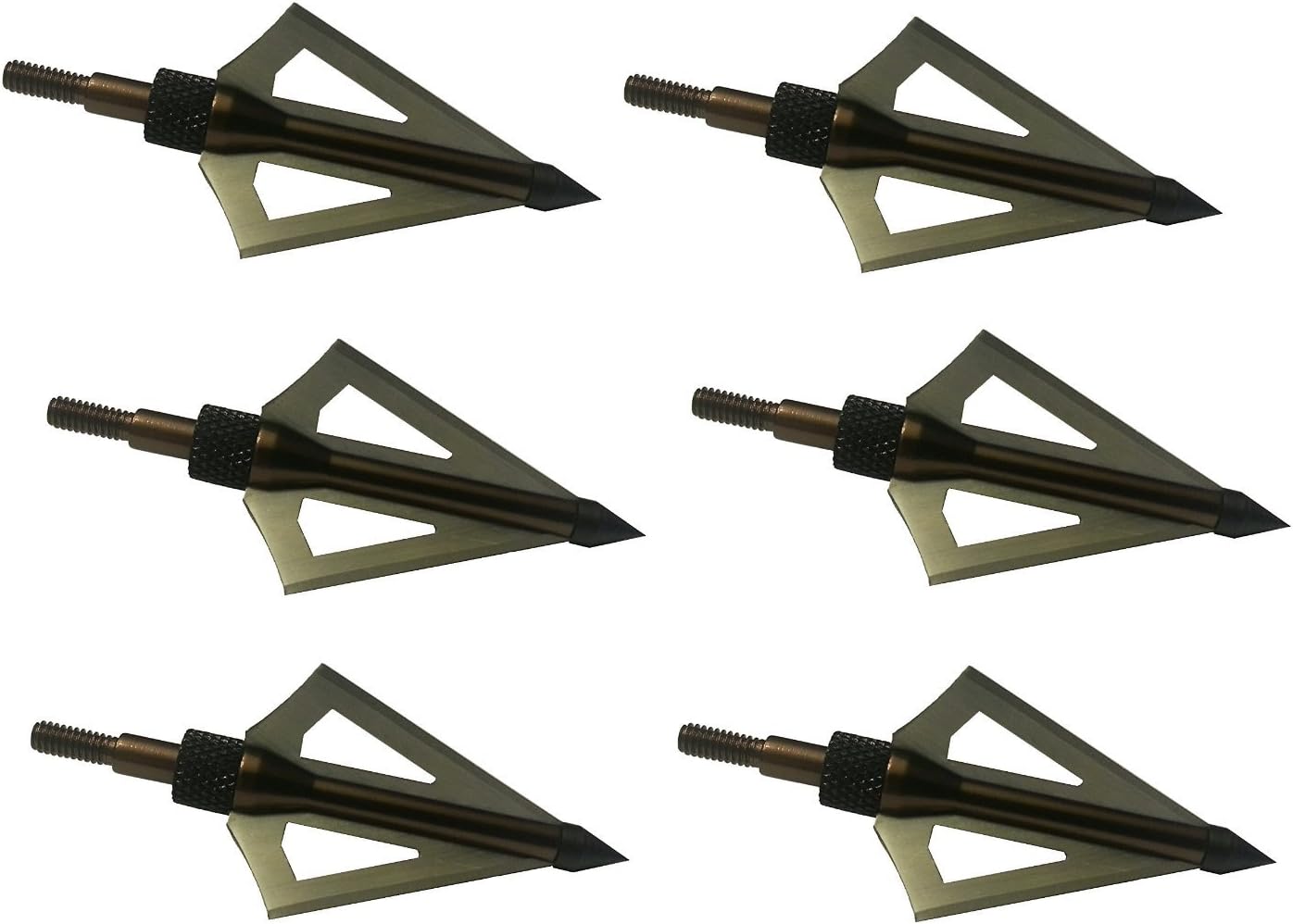 Topoint 3 Blade Broadhead TP211 (6 Pack, 100 Grain)