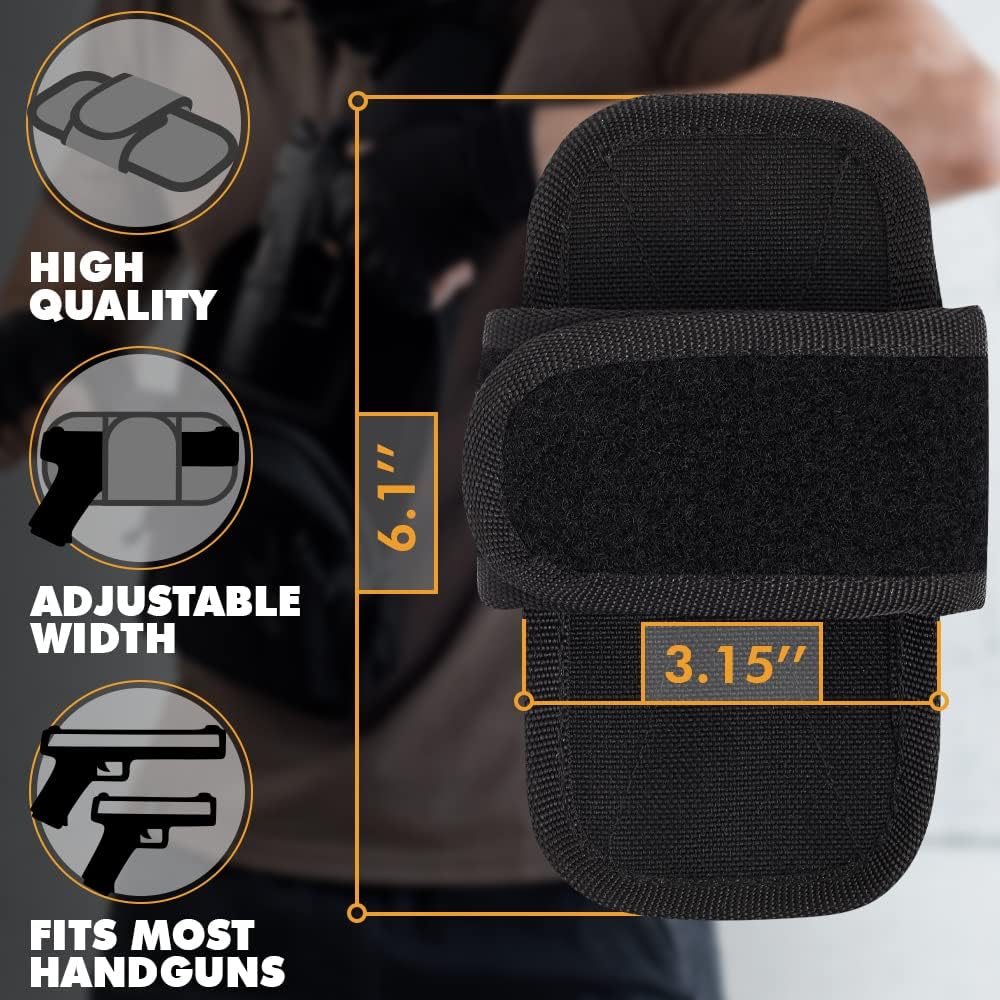 TECEUM Tactical Compact Sling Bag – CCW for Everyday – 10+ Styles – Shoulder EDC Crossbody Bag for Concealed Carry of Handgun - Image 3