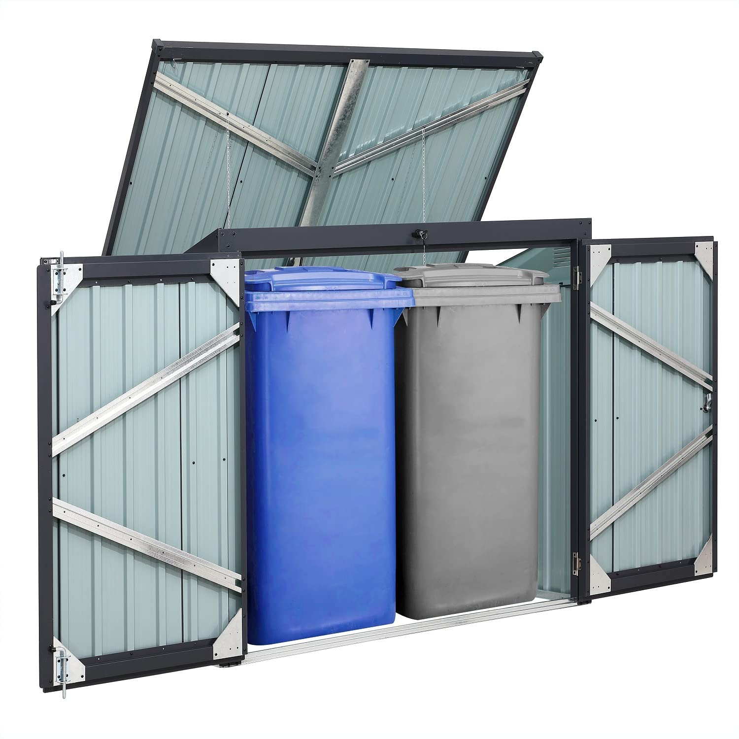 Merschbrock Trade GmbH Mülltonnenbox, Müllbox, Mülltonnenverkleidung