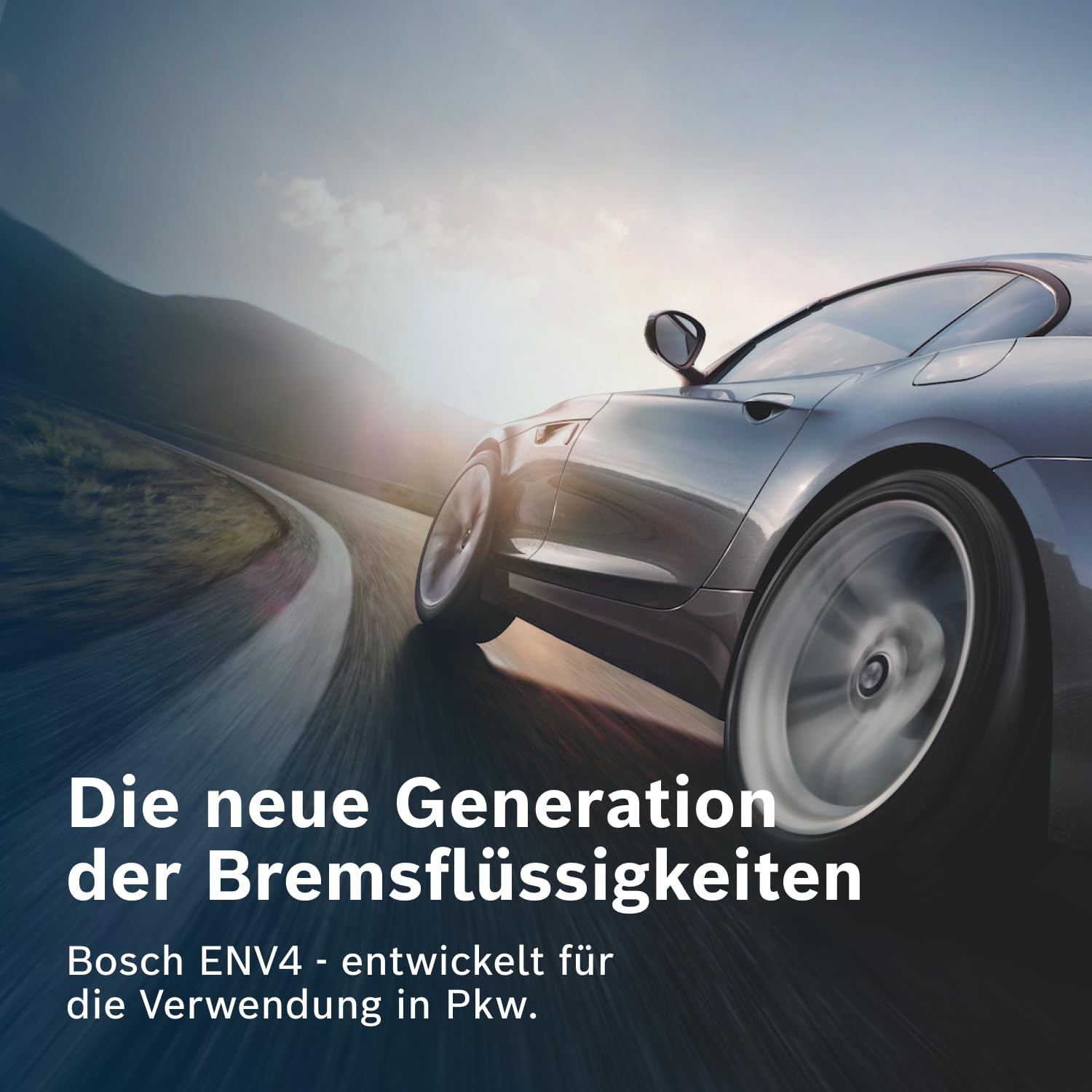 Bosch Bremsflüssigkeit ENV4, 5 L - für alle modernen Fahrzeuge mit ABS- und ESP-Bremssystemen - OE-Qualität - kompatibel mit DOT3, 4 und 4 (HP/LV)