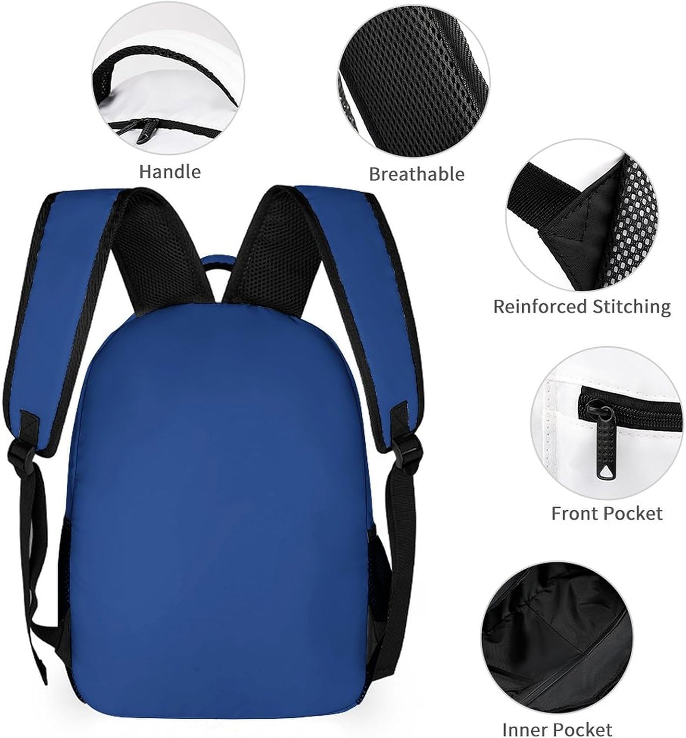 Custom Backpack High Capacity Bag Basketball Fans Gifts for Teenager Men Women, Add Name & Number