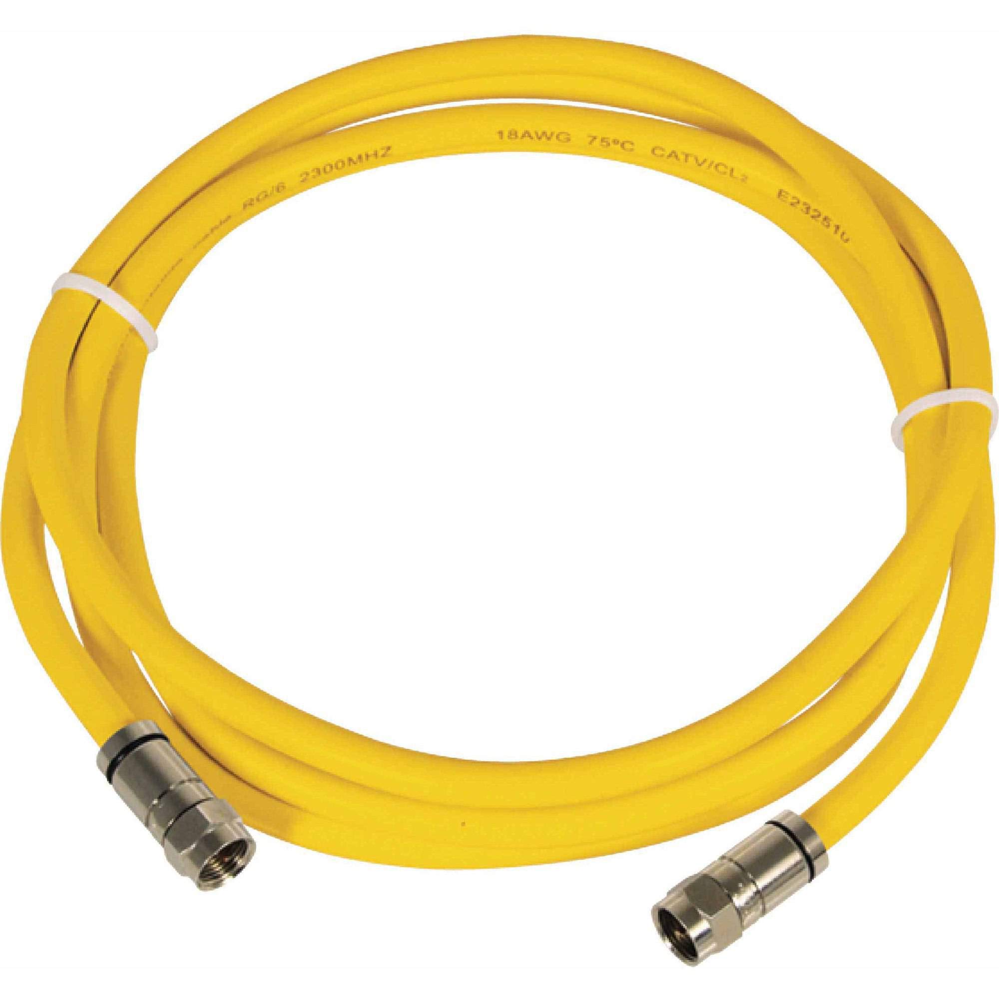 MarincoHDTV/Internet Cable, 50', Yellow