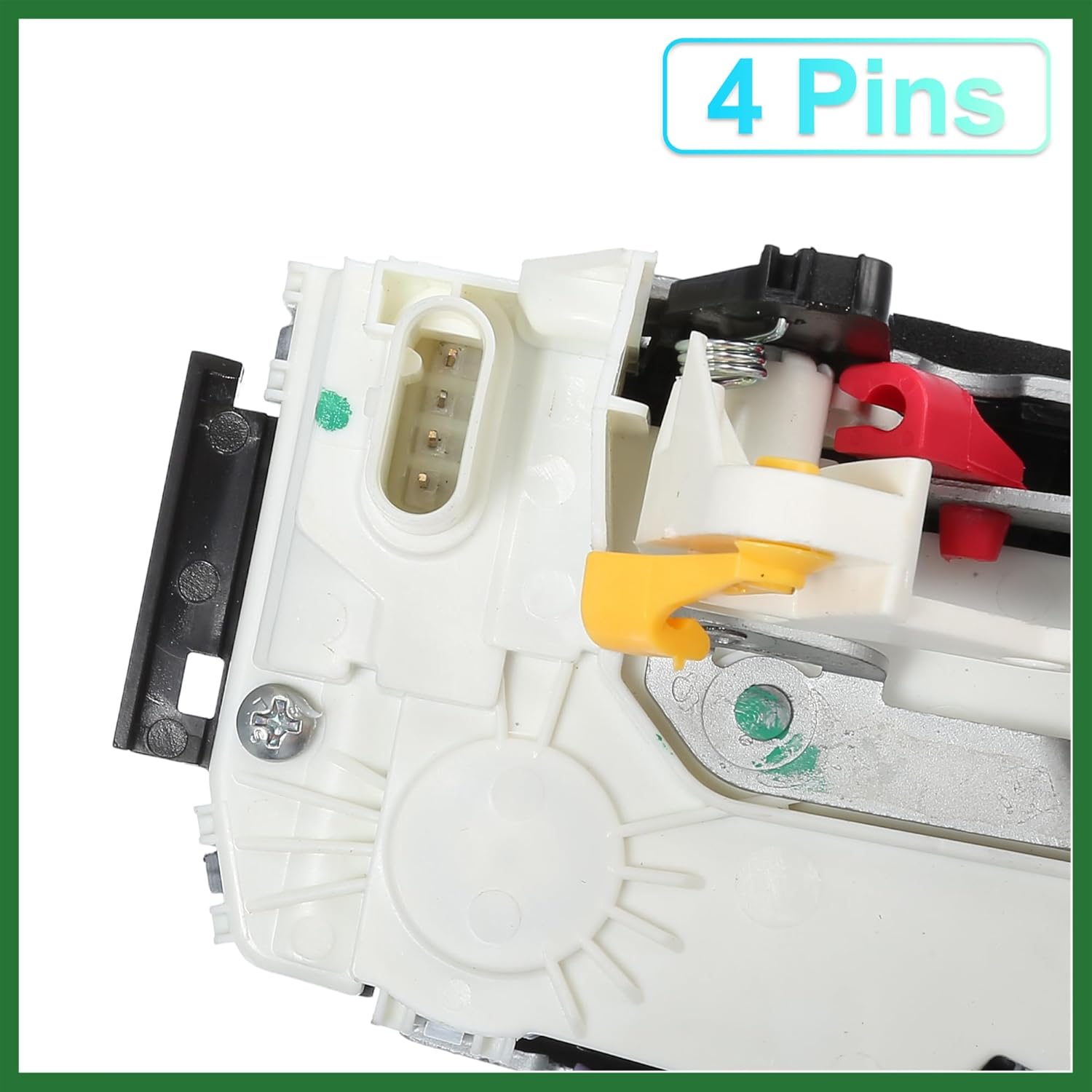 Motoforti Front Right Side Power Door Lock Actuator Motor for Ram 1500 2012-2018 for Jeep Compass 2011-2014 No.4589420AF Long-lasting