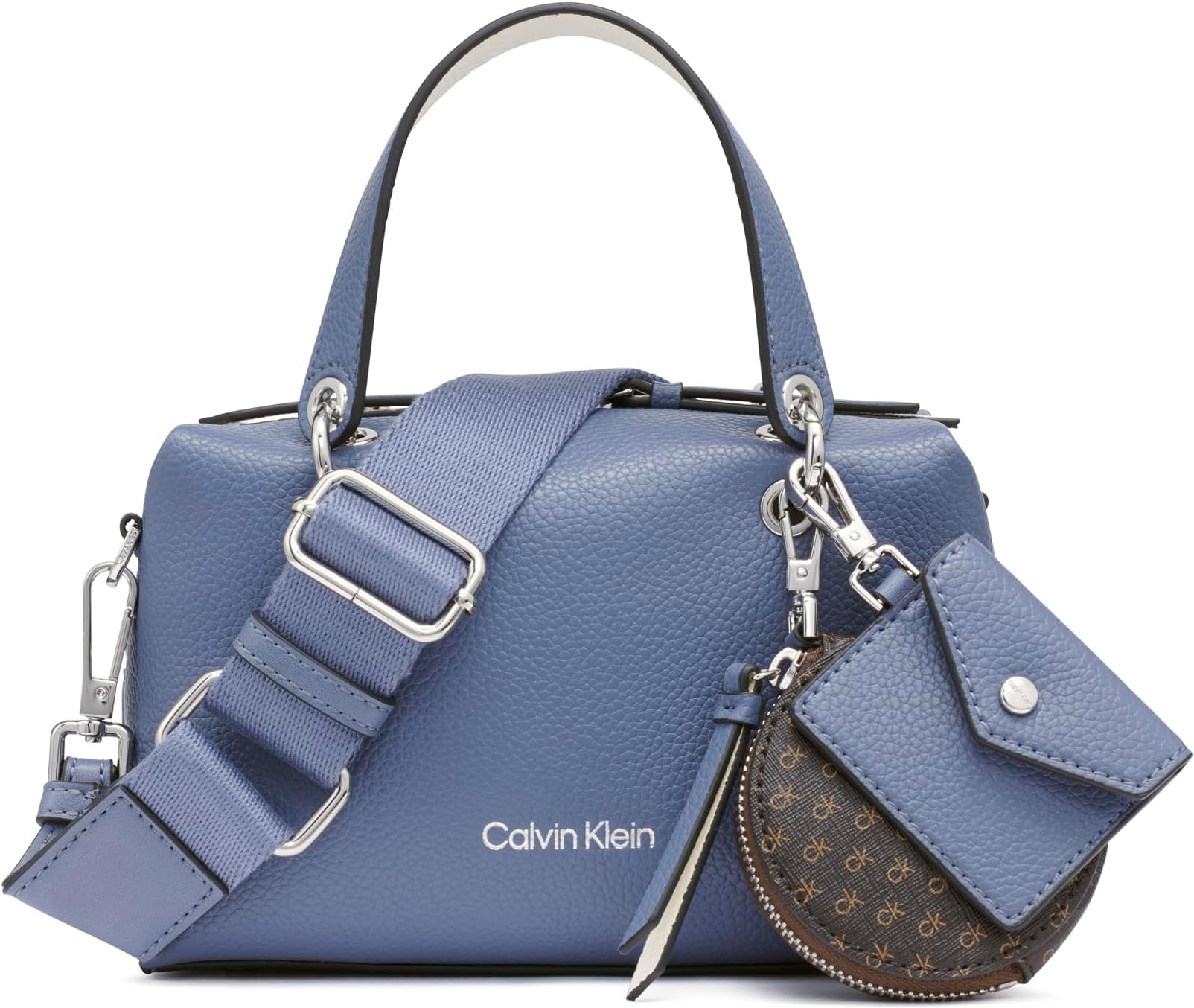 Calvin Klein Women's Cali Mini Satchel Crossbody, One Size