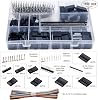 Preciva Crimping Pliers Dupont Connector Set 1550 x 2.54 mm Dupont Connector and Crimp Pins 460 x 2.54 mm JST-XH JST Connector Kit Crimp Contacts and Socket Housing Crimping Tool for 0.1-1 mm²