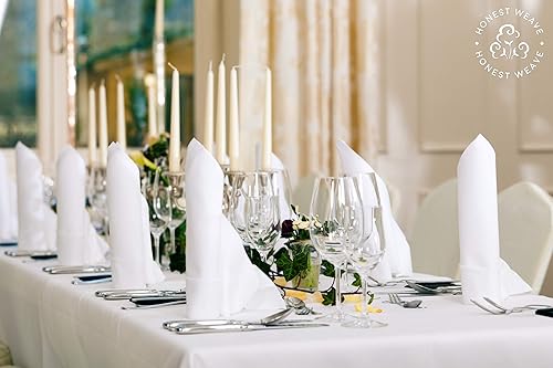 Miniatura 6 de GOTS - Juego de servilletas de tela lavables de algodón orgánico con certificación para cenas diarias, cenas, bodas, de gran tamaño de 20 x 20