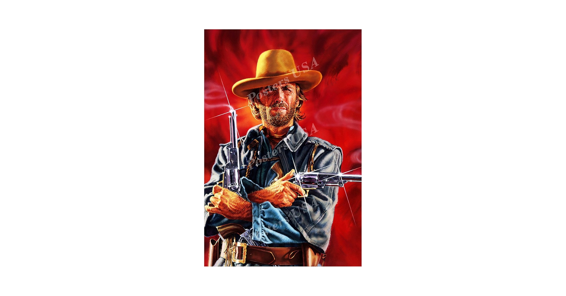 Amazon.com: Posters USA - Clint Eastwood The Outlaw Josey