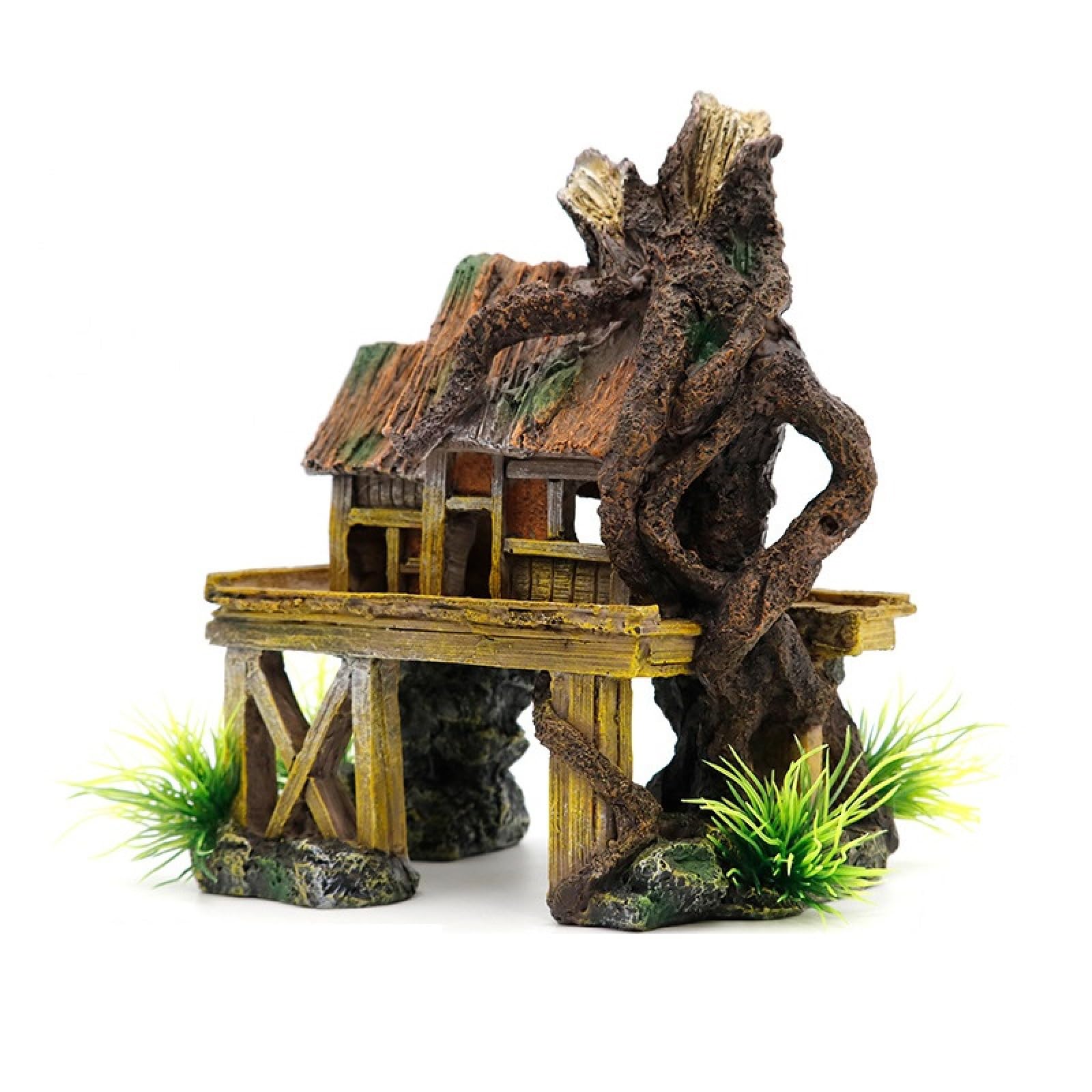1 pieza de planta rocalla for acuario, decoración pecera, paisajismo, accesorios decorativos for 047(34)