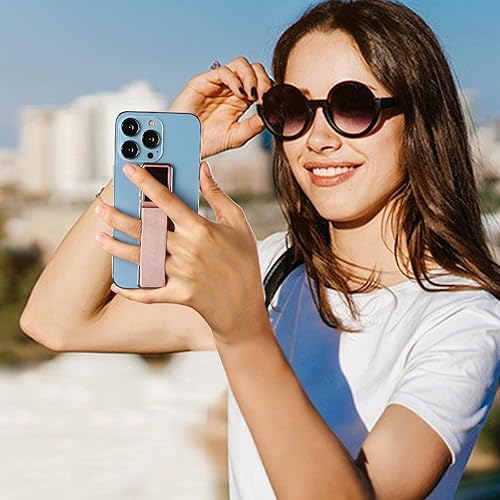 Miniatura 7 de Soporte de teléfono para mano, agarres de teléfono para la parte posterior del teléfono, correa de teléfono celular adecuada para iPhone, Samsung y