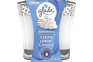 Clean Linen Scented Candle Jar: Elevate Your Home with Freshness