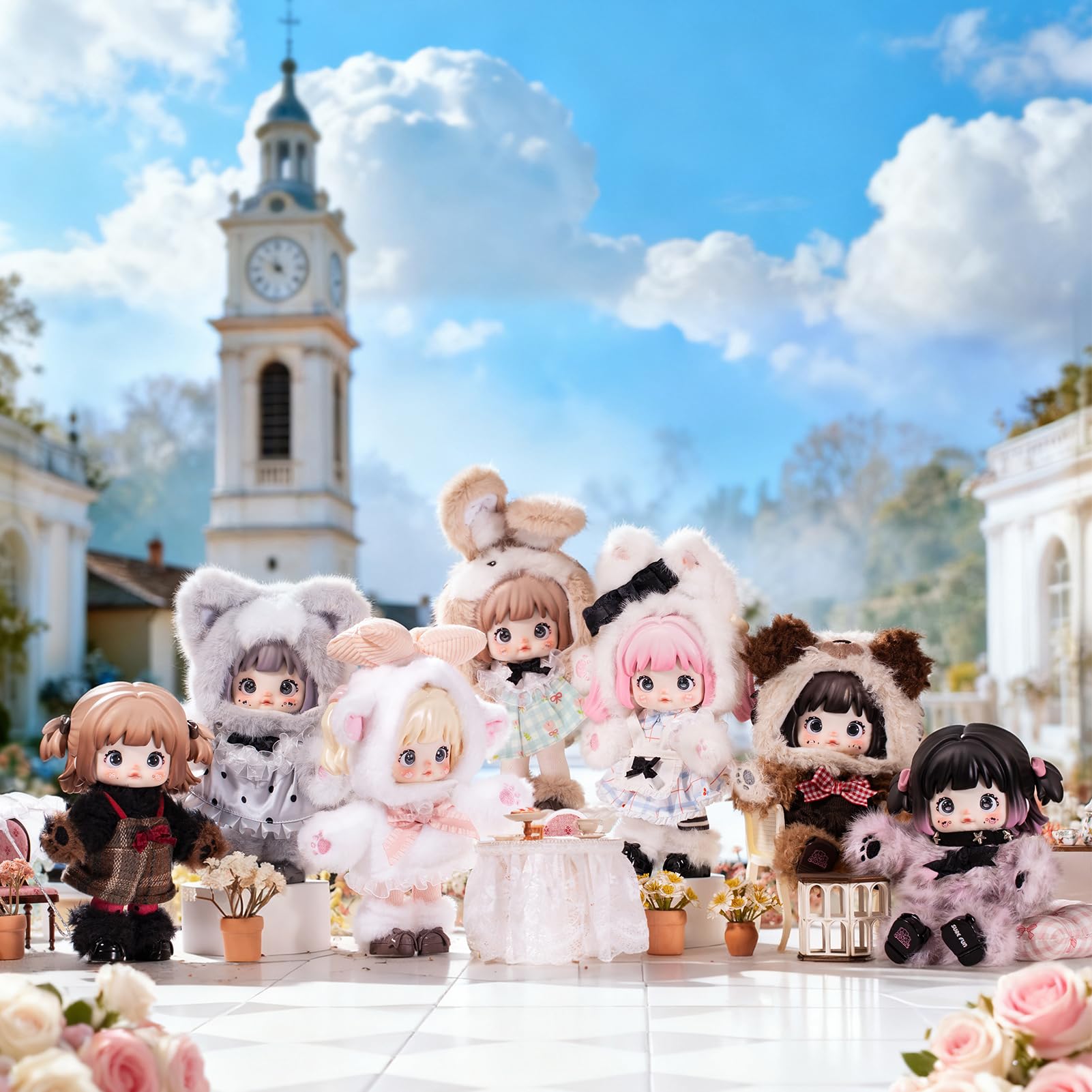 Amazon.co.jp: TOP TOY × Nommi「森の王国」シリーズ 可動フィギュア