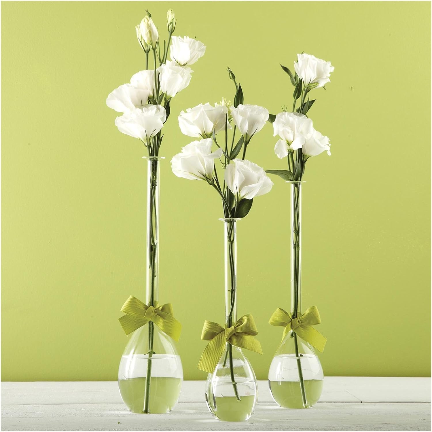 Two's Company 7355 Sleek & Chic Set of 3 Tear Drop Vase
